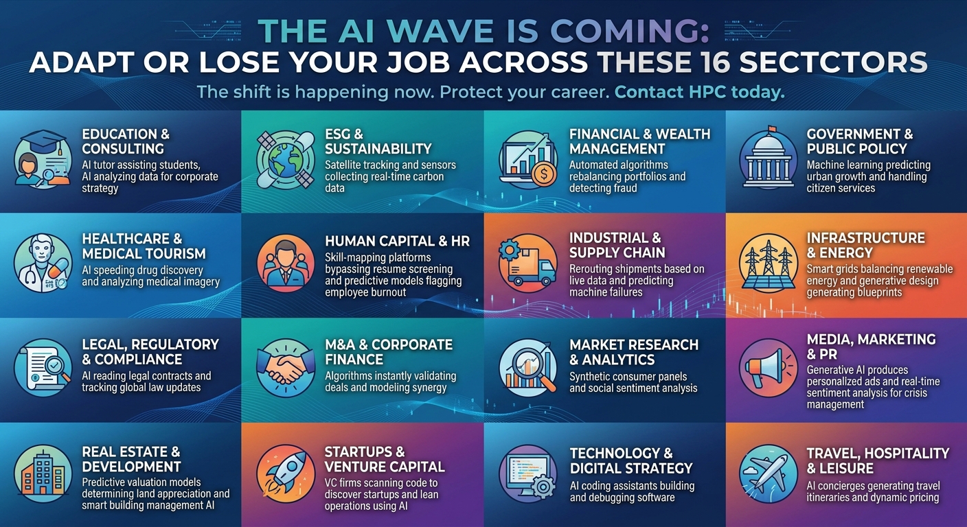 The AI Wave is Coming Georgia: Adapt or Lose Your Job Across These 16 Sectors