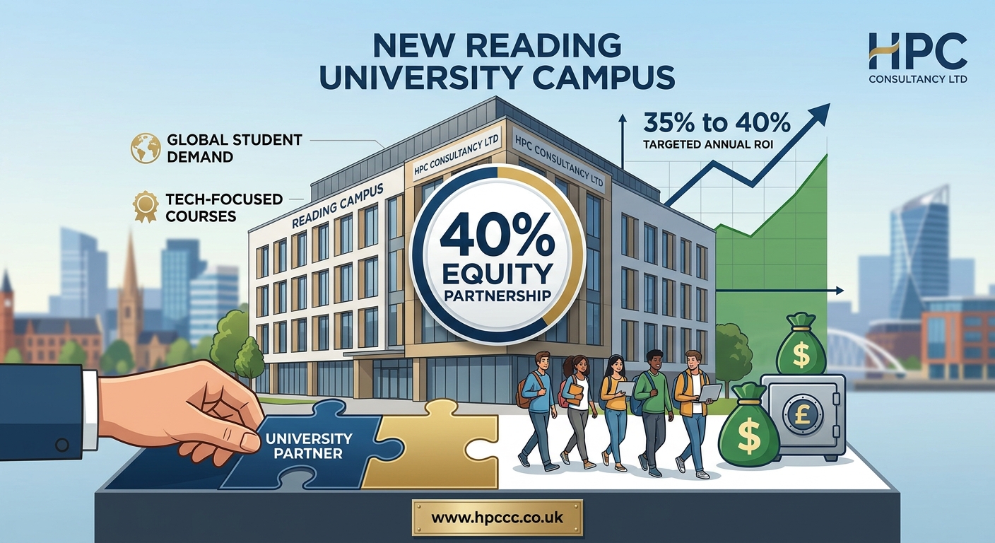 40% Equity Partnership in New Reading University Campus, seeking Georgia Investor